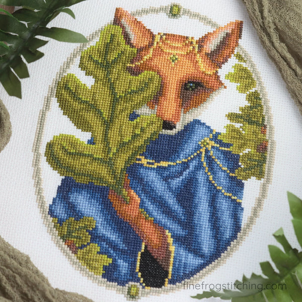 Oak Keeper by Fine Frog Stitching