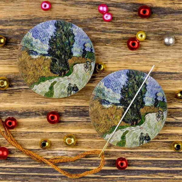 Wheat Field Magnetic Double Sided Needle Minder FLMH-069 by Wonderland Crafts