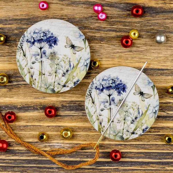 Blue Fields Magnetic Double Sided Needle Minder - FLMH-093 by Wonderland Crafts