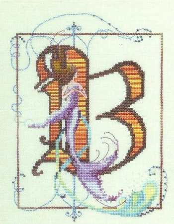 Letters From Mermaids - B By Nora Corbett – Stitchers' Corner Australia