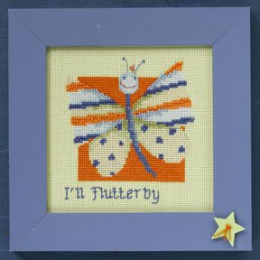 Butterfly - Beaded Cross Stitch Kit by Debbie Mumm for Mill Hill (DM30-9102)