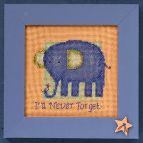 Elephant - Beaded Cross Stitch Kit by Debbie Mumm for Mill Hill (DM30-9106)