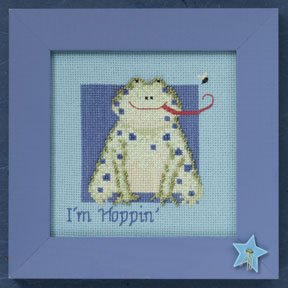 Frog - Beaded Cross Stitch Kit by Debbie Mumm for Mill Hill (DM30-9104)