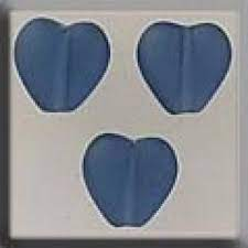 Mill Hill - Glass Treasures - 12274 Channeled Heart Matte Montana