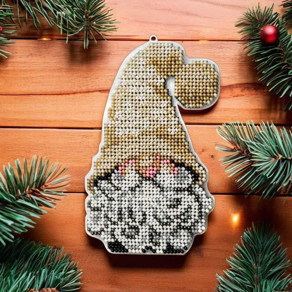 Gold Hat Gnome Christmas Decoration Kit FLPL-087 by Wonderland Crafts