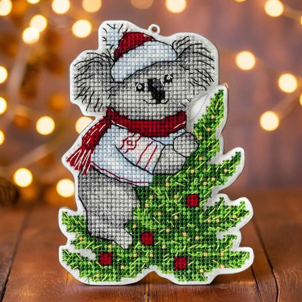 Christmas Koala Christmas Decoration Kit FLX-012 by Wonderland Crafts
