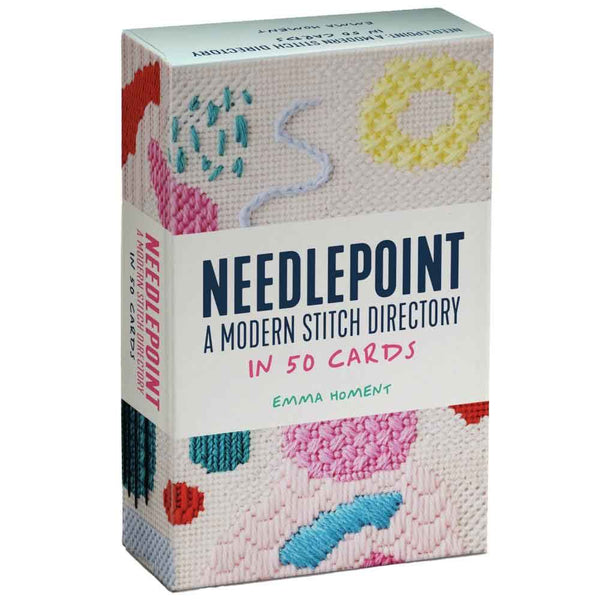 Needlepoint - A Modern Stitch Directory in 50 Cards by Emma Homent