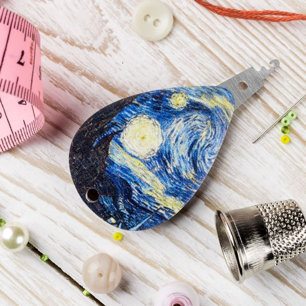 Starry Night Needle Threader FLNT-015 by Wonderland Crafts