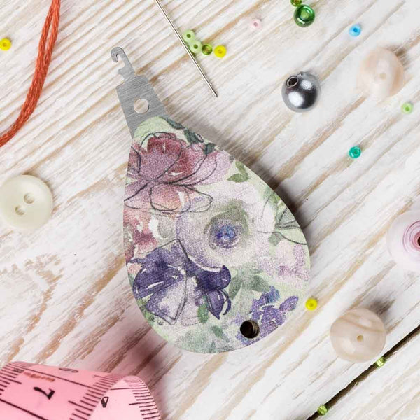 Soft Floral Needle Threader FLNT-032 by Wonderland Crafts