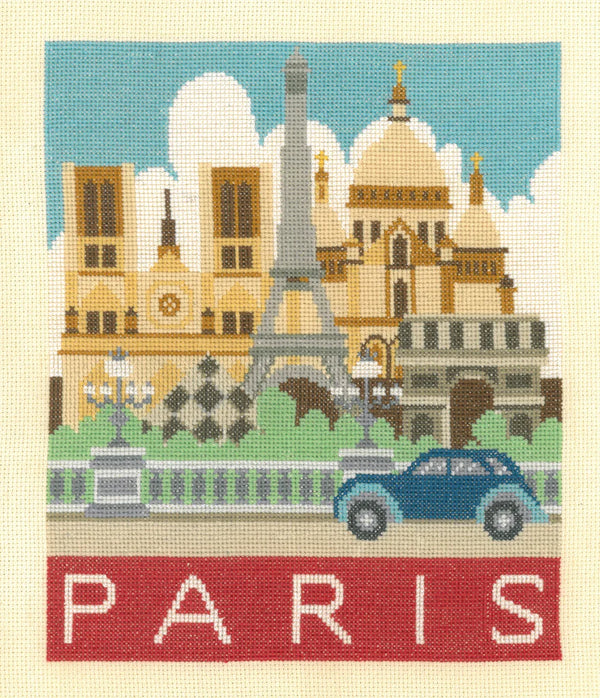 Paris Cityscapes Cross Stitch Kit by My Cross Stitch DJCS03