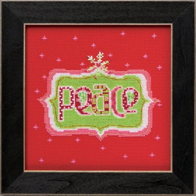 Peace - Beaded Cross Stitch Kit by Amylee Weeks for Mill Hill  (AW30-4204)