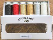 Au Ver A Soie - 6 Pack of Metallic #16 Classique Thread