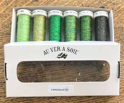 Au Ver A Soie - 6 Pack of Metallic #4 Forrest