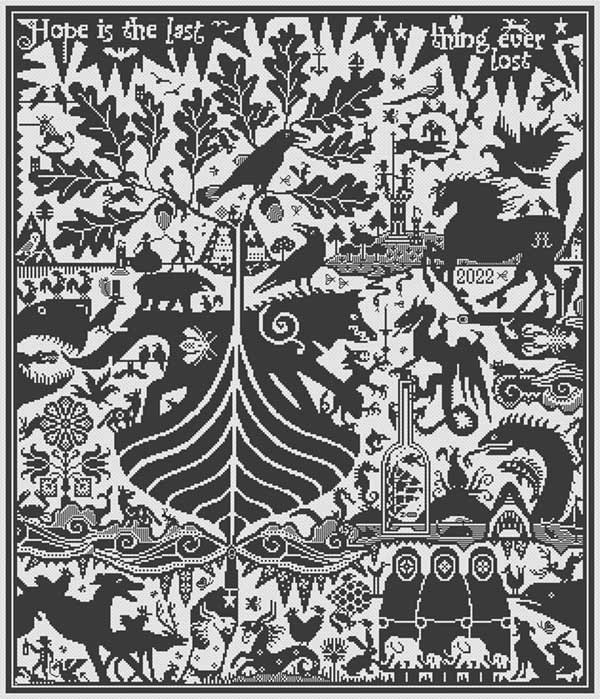 Ragnarok Pattern by Long Dog Samplers