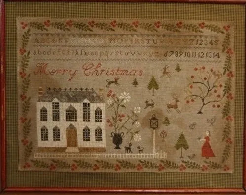 Christmas at Hollyberry Farm Sampler by Stacy Nash Designs