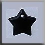 Mill Hill - Glass Treasures - 12221 Small Flat Star Black