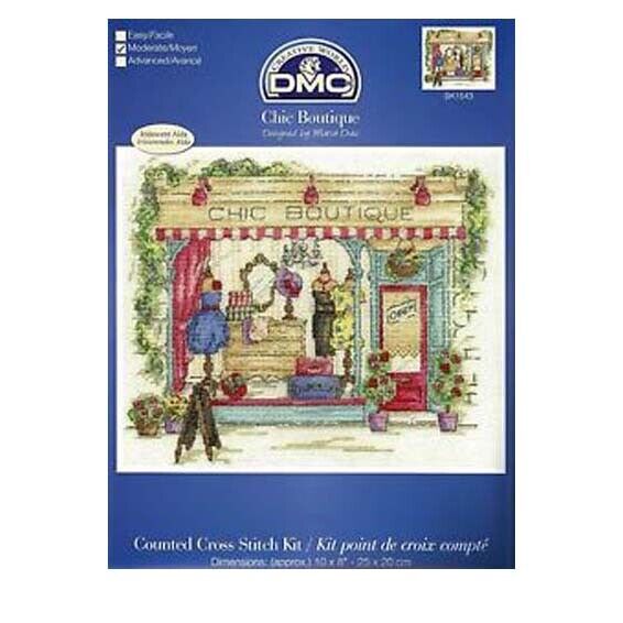 Chic Boutique Cross Stitch Kit by DMC