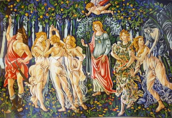 La Primavera (Spring) - Tapestry Canvas by GobelinL 12 461