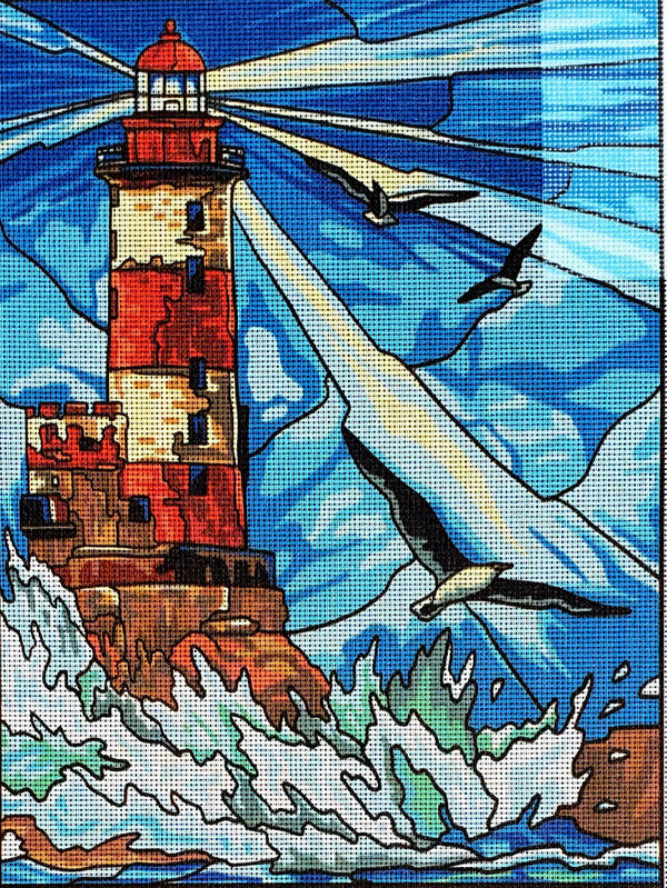 Lighthouse - Tapestry Canvas by Collection D'Art 10512W