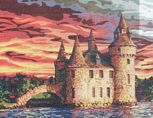 Castle - Tapestry Canvas by Collection D'Art 11877W