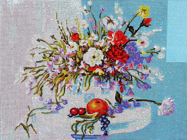 Bouquet - Tapestry Canvas by Collection D'Art 10441