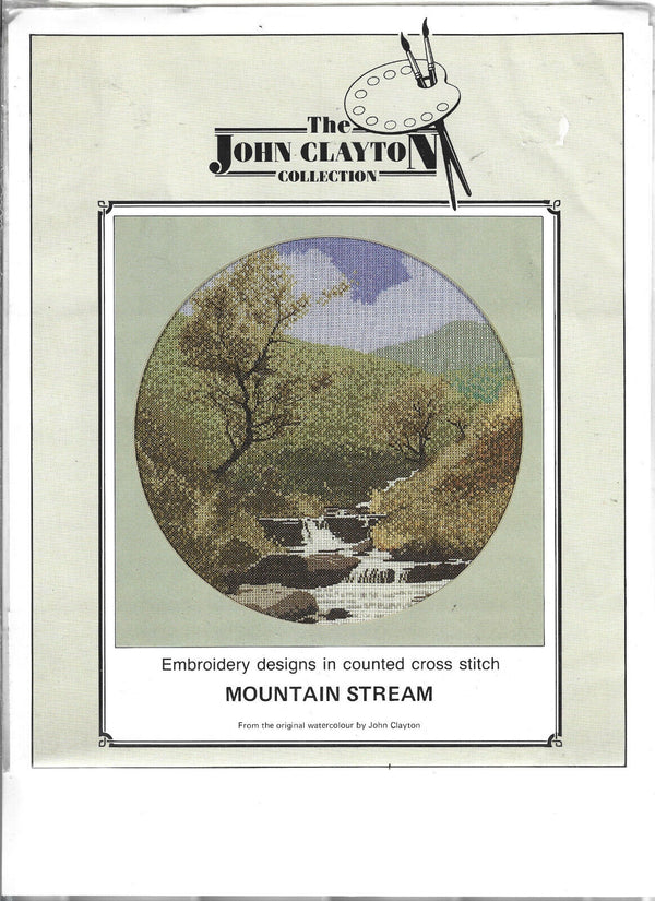 Mountain Stream by The John Clayton Collection