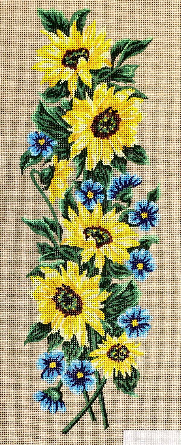 Flowers Tapestry Canvas by Gobelin 18.625