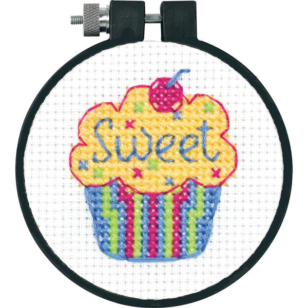 Cupcake Cross Stitch Kit 72-73599 by Dimensions