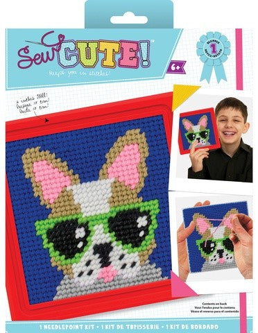 Dog Needlepoint Kit by Sew Cute 59337