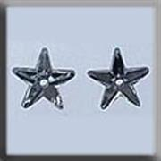 Mill Hill - Glass Treasures - 12165 Small 5 Point Star Bright Crystal