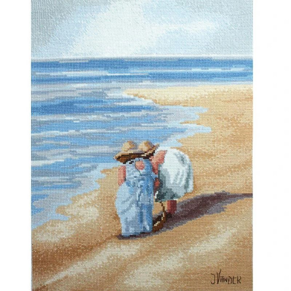 Sand Shadows Cross Stitch Kit JV002 by DMC