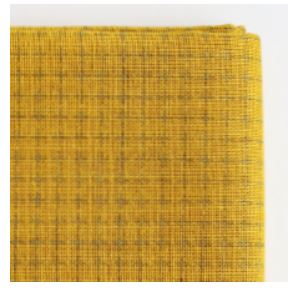 Sashiko Cloth Large 50cm x 108cm - Mustard