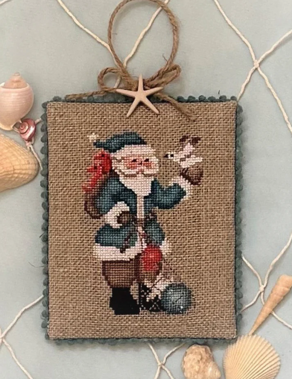 Sea Lover's Santa by Frony Ritter Designs