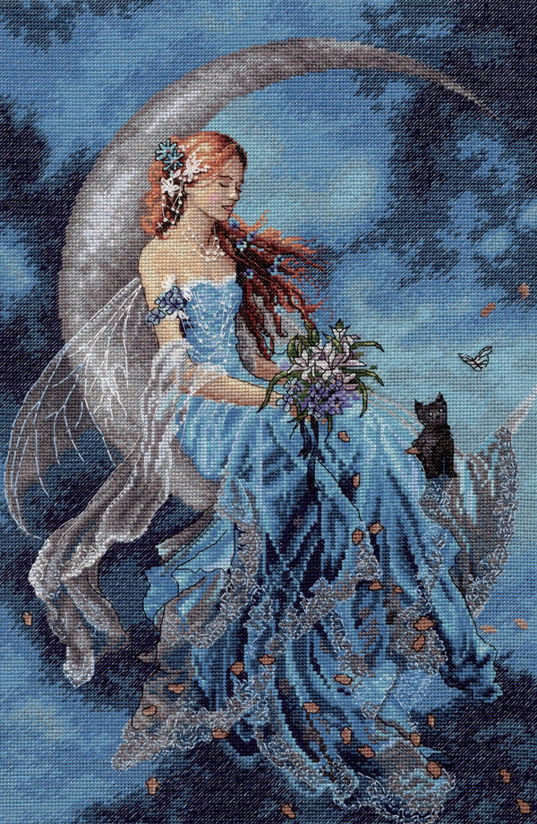 Wind Moon Fairy Cross Stitch Kit 70-35393 Gold Collection by Dimensions