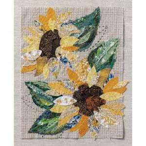 Sunflower Slow Stitching Kit by Wattle & Loop