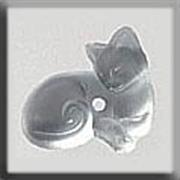 Mill Hill - Glass Treasures - 12160 Cat Frosted Crystal