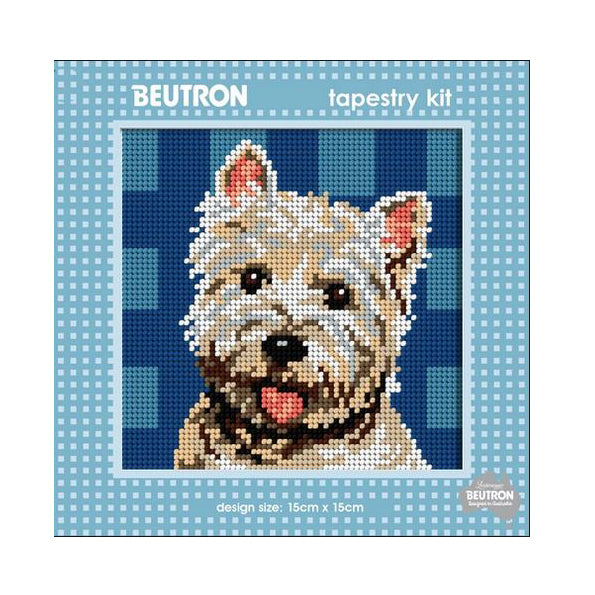 Terrier Mini Tapestry Kit 585109 by Beutron