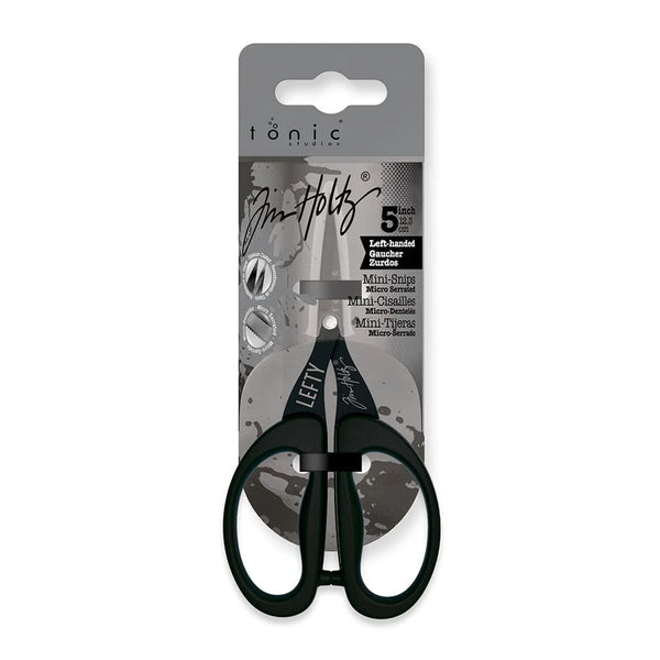 Mini Snips Left Handed Scissors 12.3cm by Tim Holtz 2785E