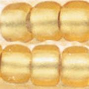 Mill Hill - Size 6 Glass Pony Beads - 16031 Frosted Gold