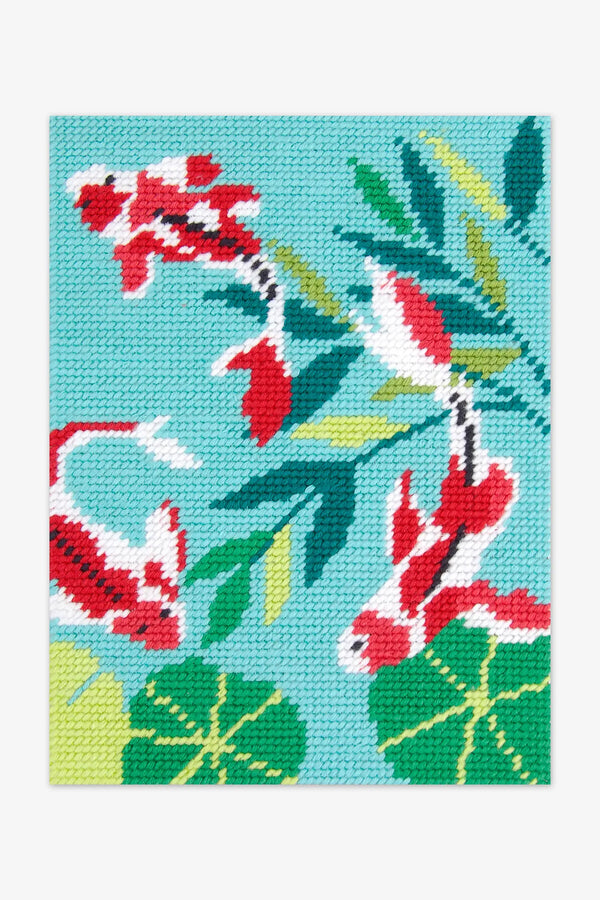 Carpes Koi Tapestry Needlepoint Canvas by DMC C2502