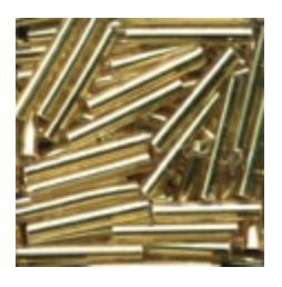 Mill Hill - Large Bugle Beads - 92011 Victorian Gold