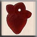 Mill Hill - Glass Treasures - 12146 Strawberry Matte Red