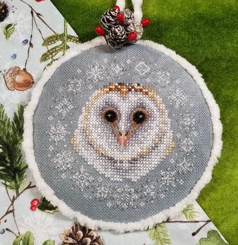 Winter Snow Owl by Blackberry Lane Designs