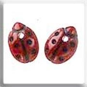 Mill Hill - Glass Treasures - 12159 Ladybug Red