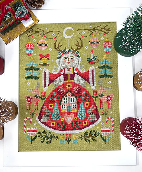 The Yule Goddess by Tiny Modernist