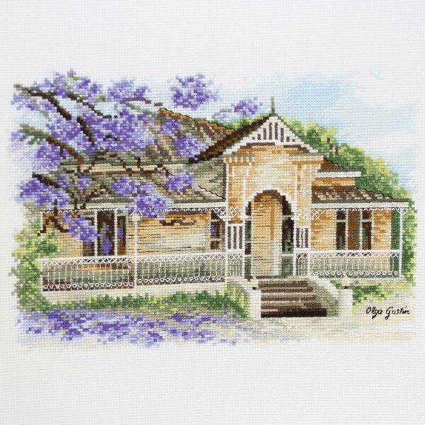 Old Timber House Cross Stitch Kit 577106 By DMC
