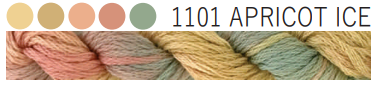 Cottage Garden Threads Stranded Apricot Ice 1101