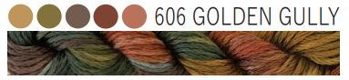 Cottage Garden Threads Stranded Golden Gulley 606