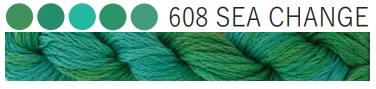 Cottage Garden Threads Stranded Sea Change 608