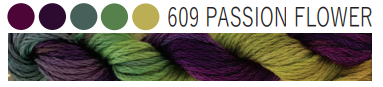 Cottage Garden Threads Stranded Passion Flower 609